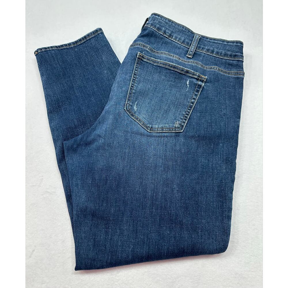 Silver Jeans Co. Boyfriend Distressed Stretch Jeans Women’s Plus Size 20W - Picture 12 of 12